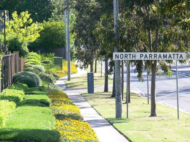 North Parramatta Sign